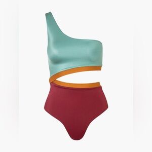 JUAN DE DIOS Galapago Reversible One Piece Swimsuit Size Large / US 8